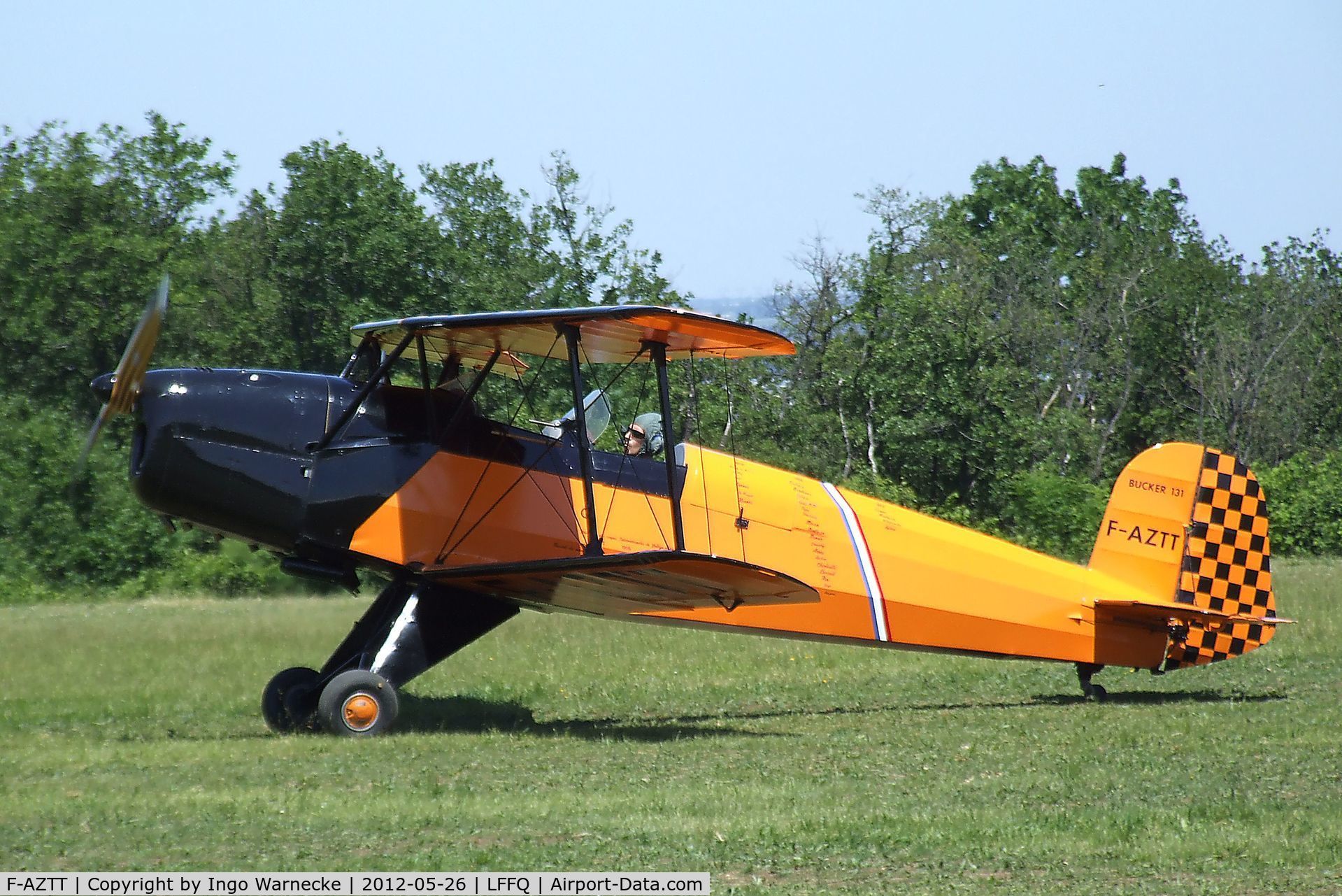 F-AZTT, CASA 1-131E Jungmann C/N 2241, CASA 1.131 E (Bücker Bü 131 Jungmann) at the Meeting Aerien 2012, La-Ferte-Alais