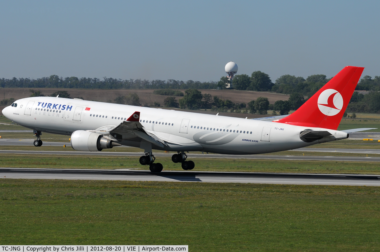TC-JNG, 2002 Airbus A330-202 C/N 504, Turkish Airlines