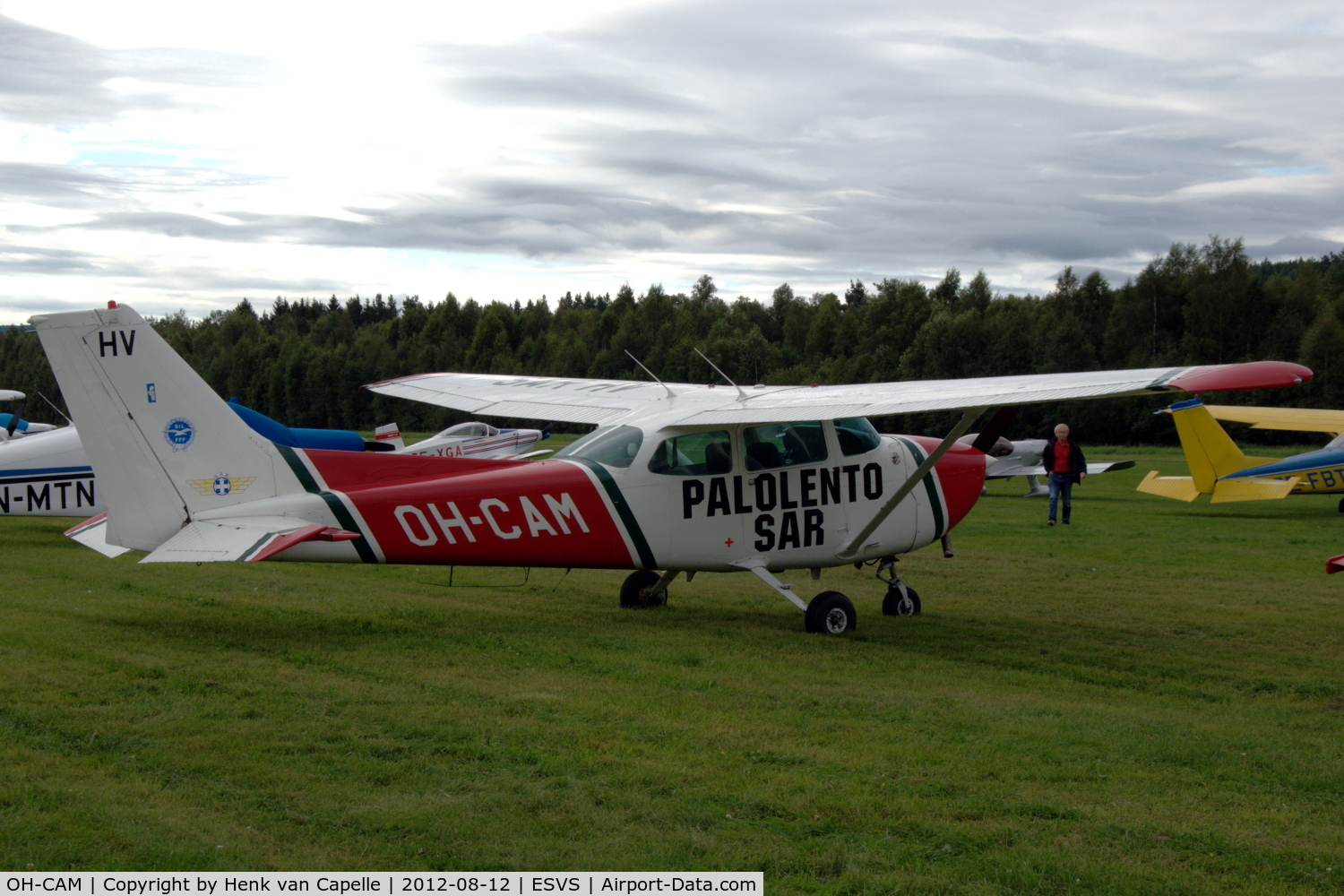 OH-CAM, 1981 Cessna 172P C/N 17274753, Cessna 172P of the Palolento SAR, which is part of Finnish Air Rescue Society.