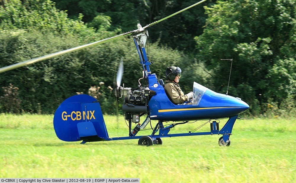 G-CBNX, 2002 Montgomerie-Bensen B-8MR Gyrocopter C/N PFA G/01A-1345, Has been in private hands since April 2002.