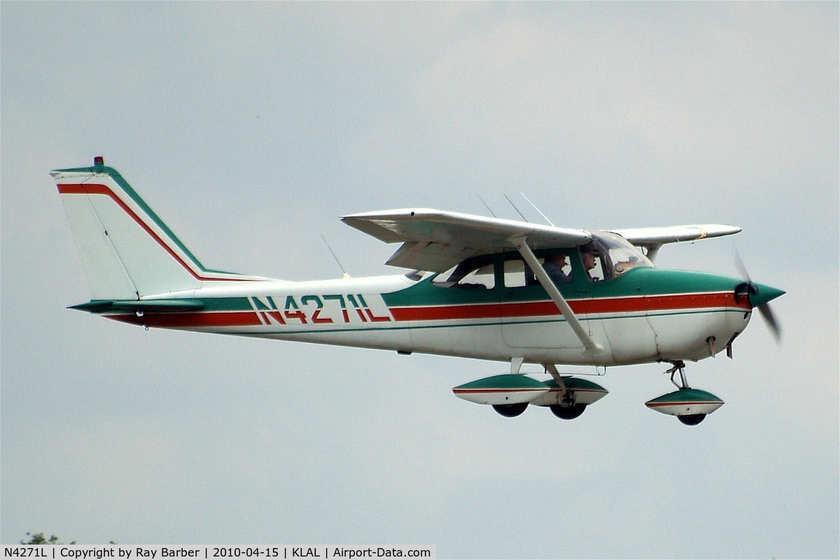 N4271L, 1966 Cessna 172G C/N 17254340, N4271L   Cessna 172G Skyhawk [172-54340] Lakeland-Linder~N 15/04/2010. Sun & Fun 2010.