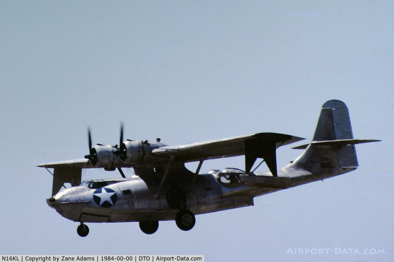 N16KL, Consolidated Vultee PBY-6A C/N 63998, CAF  PBY at the 1984 Denton Airshow