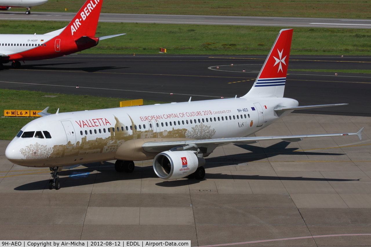 9H-AEO, 2006 Airbus A320-214 C/N 2768, Air Malta, Airbus A320-214, CN: 2768, Name: Isla Citta Invicta