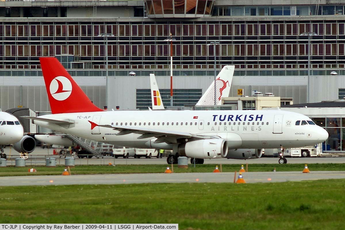 TC-JLP, 2005 Airbus A319-132 C/N 2655, Airbus A319-132 [2655] (THY Turkish Airlines) Geneva~HB 11/04/2009