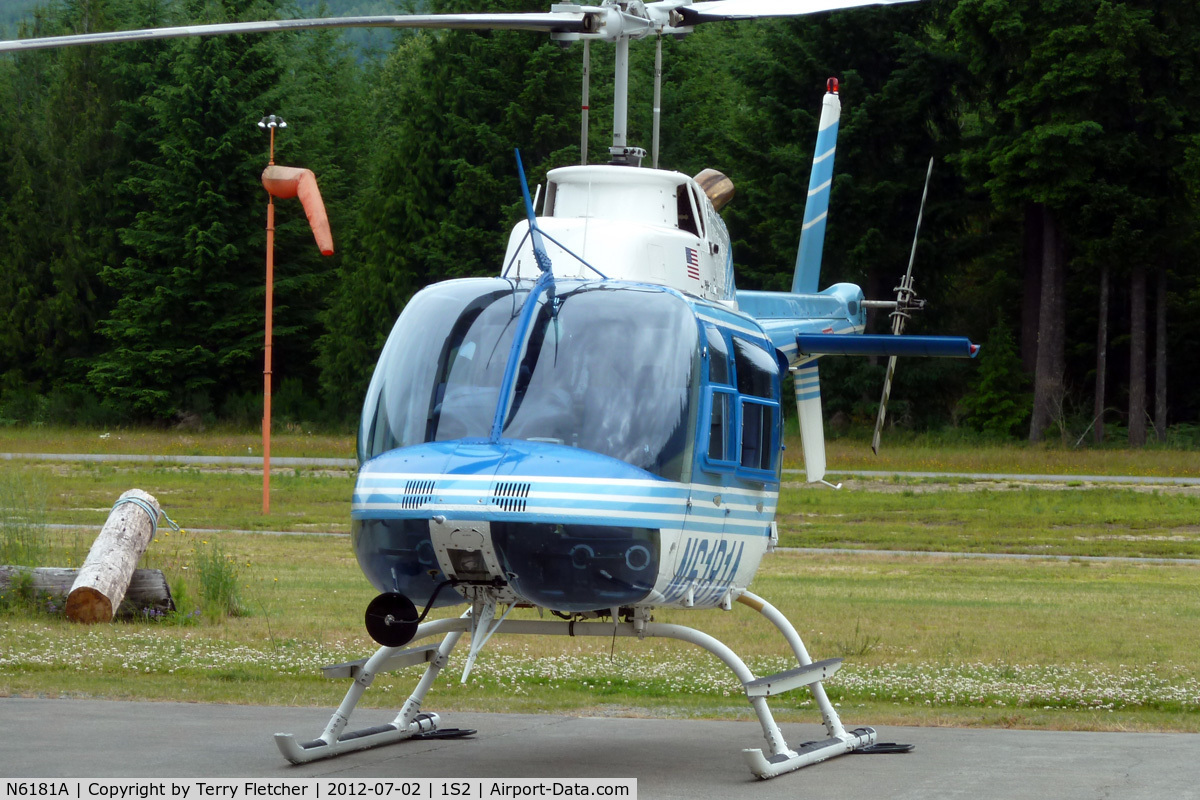 N6181A, 1993 Bell 206B C/N 4277, 1993 Bell 206B, c/n: 4277