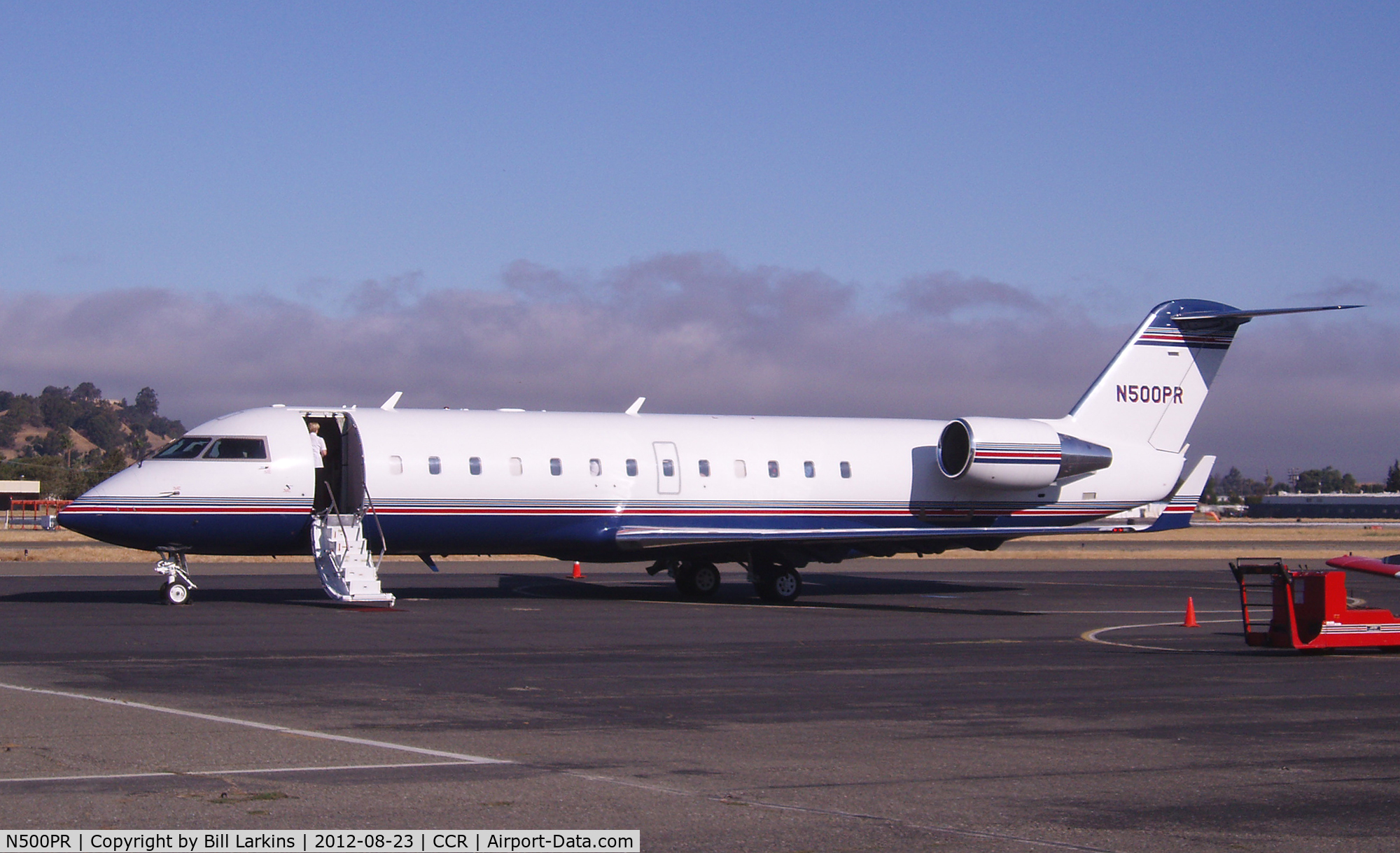 N500PR, 2003 Bombardier CRJ-100SE (CL-600-2B19) C/N 7846, Visitor