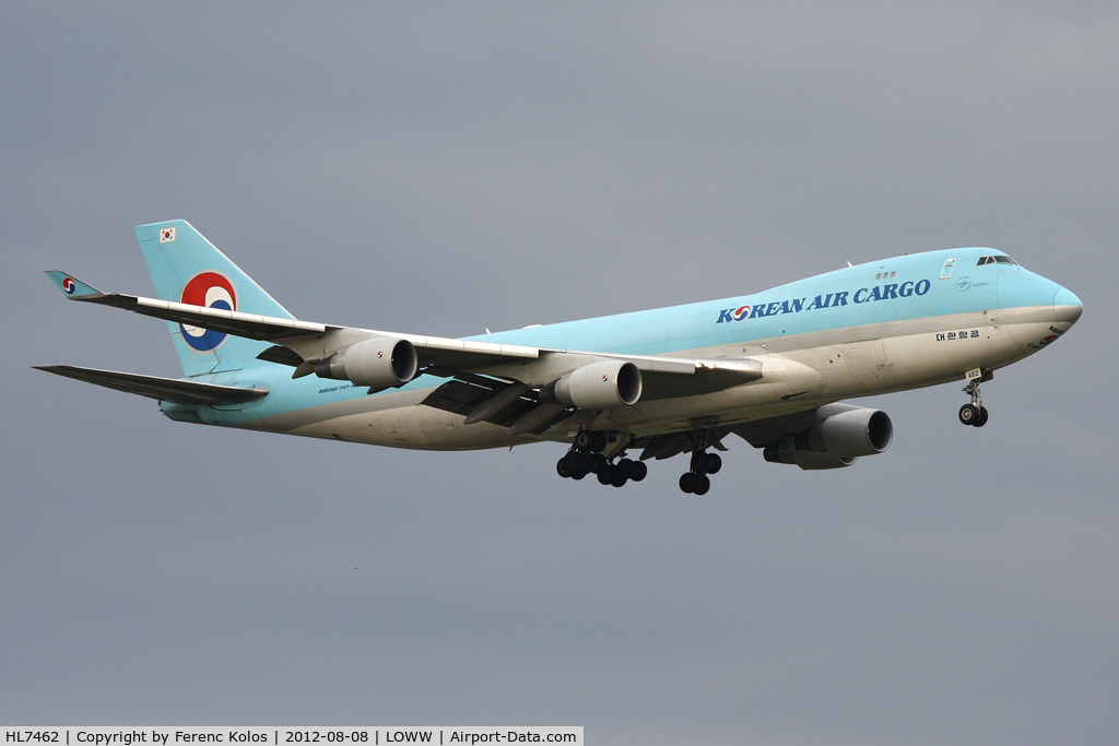 HL7462, 1997 Boeing 747-4B5F/SCD C/N 26406, lWien