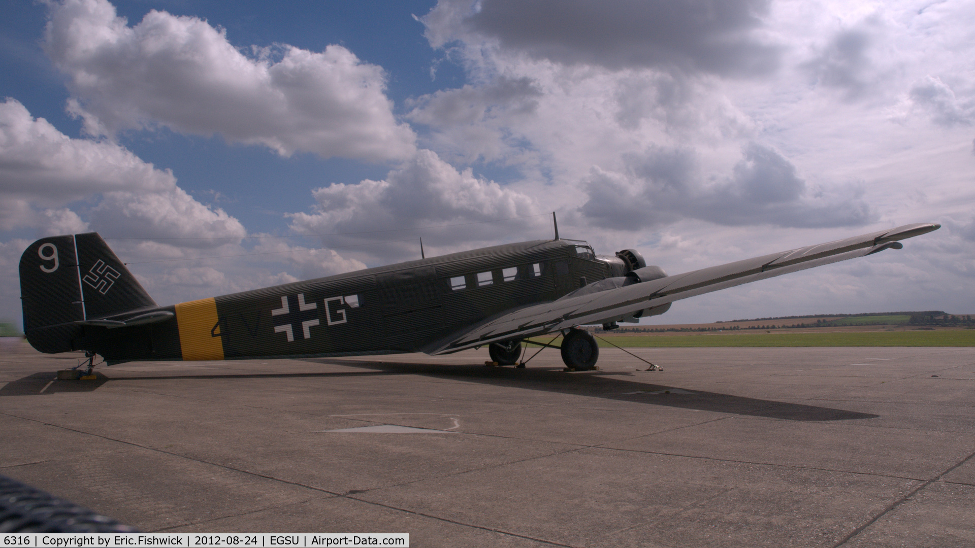 6316, Junkers (AAC) AAC-1 Toucan (Ju-52) C/N 255, 2. 6316 at The Imperial War Museum, Duxford.