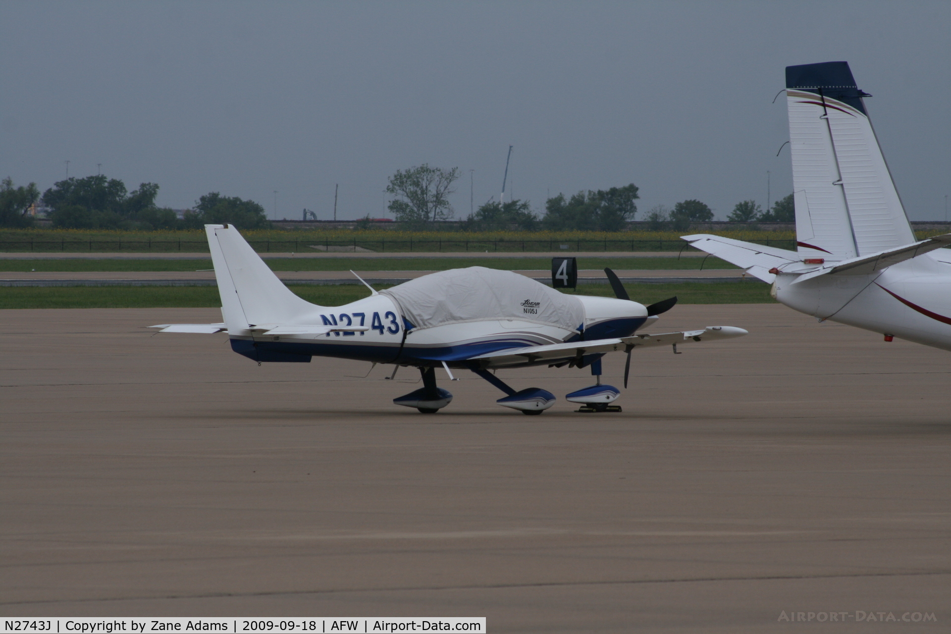 N2743J, 2004 Lancair LC41-550FG C/N 41011, At Alliance Airport - Fort Worth, TX