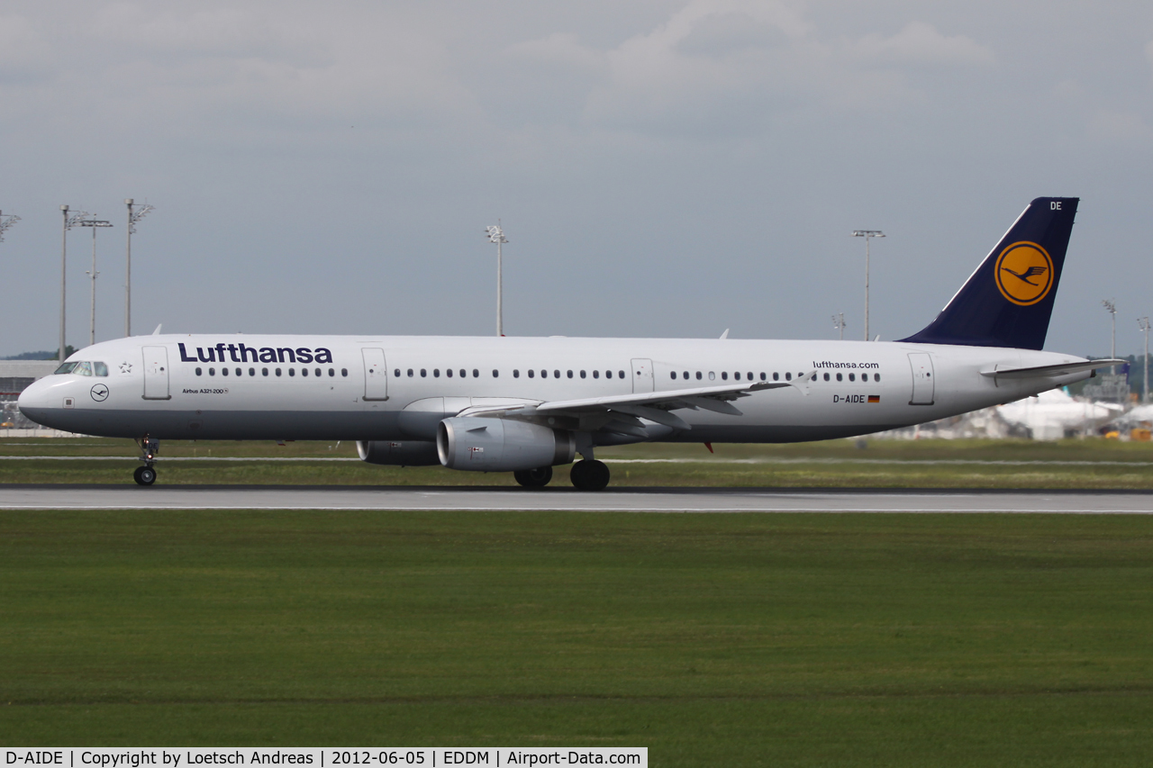 D-AIDE, 2011 Airbus A321-231 C/N 4607, Lufthansa