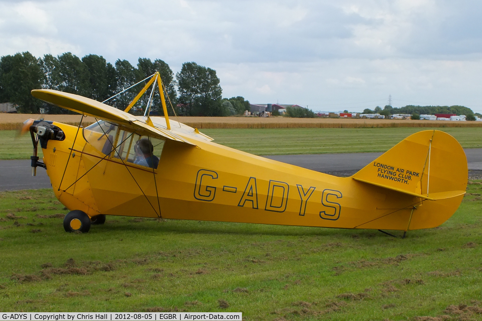 G-ADYS, 1935 Aeronca C-3 C/N A-600, The Real Aeroplane Club's Summer Madness Fly-In, Breighton