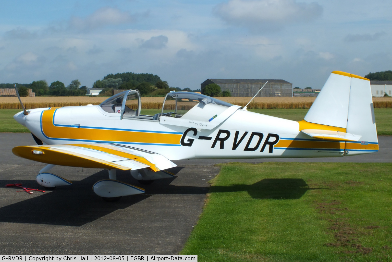 G-RVDR, 2001 Vans RV-6A C/N PFA 181A-13098, The Real Aeroplane Club's Summer Madness Fly-In, Breighton