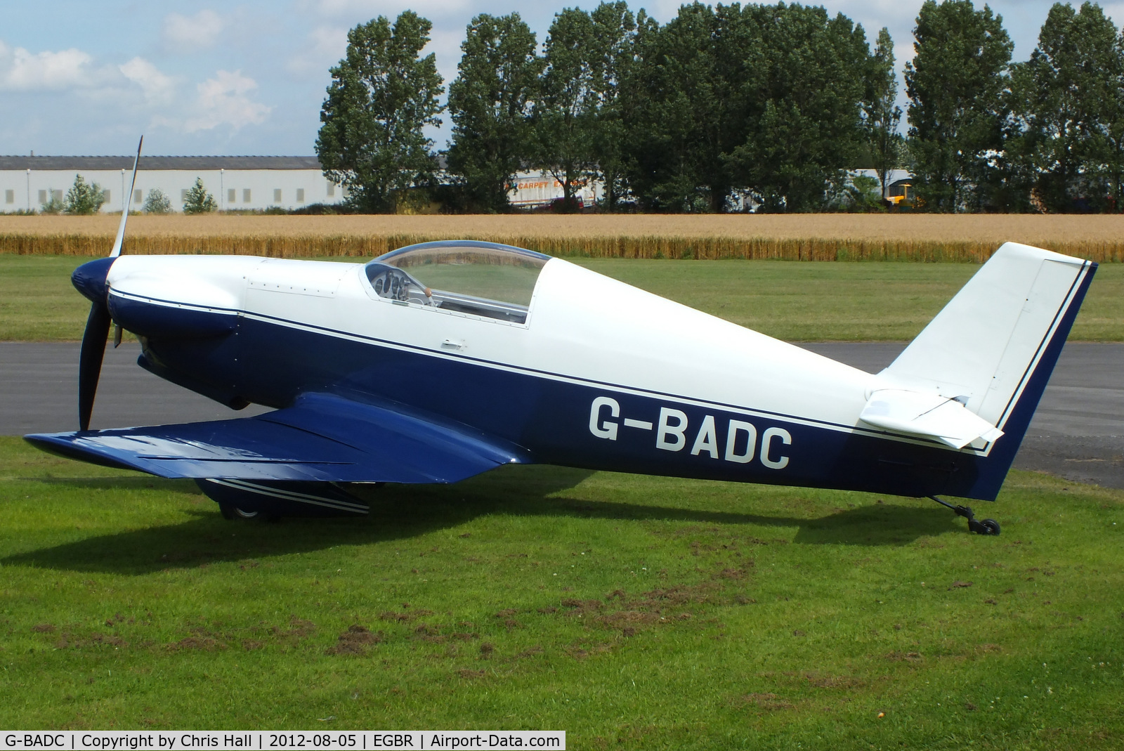 G-BADC, 1980 Rollason Beta B2A C/N PFA 002-10140, The Real Aeroplane Club's Summer Madness Fly-In, Breighton
