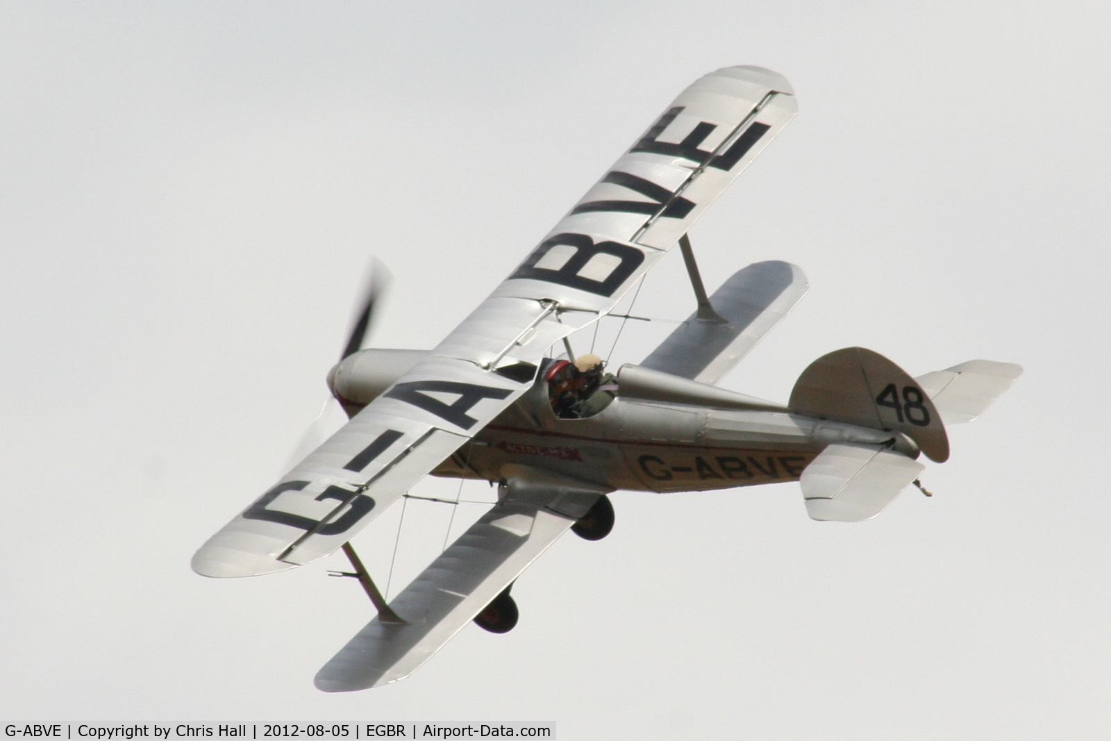 G-ABVE, 1932 Arrow Active 2 C/N 2, The Real Aeroplane Club's Summer Madness Fly-In, Breighton