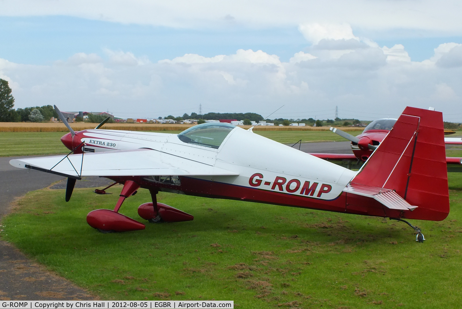 G-ROMP, 1987 Extra EA-230H C/N 001, The Real Aeroplane Club's Summer Madness Fly-In, Breighton