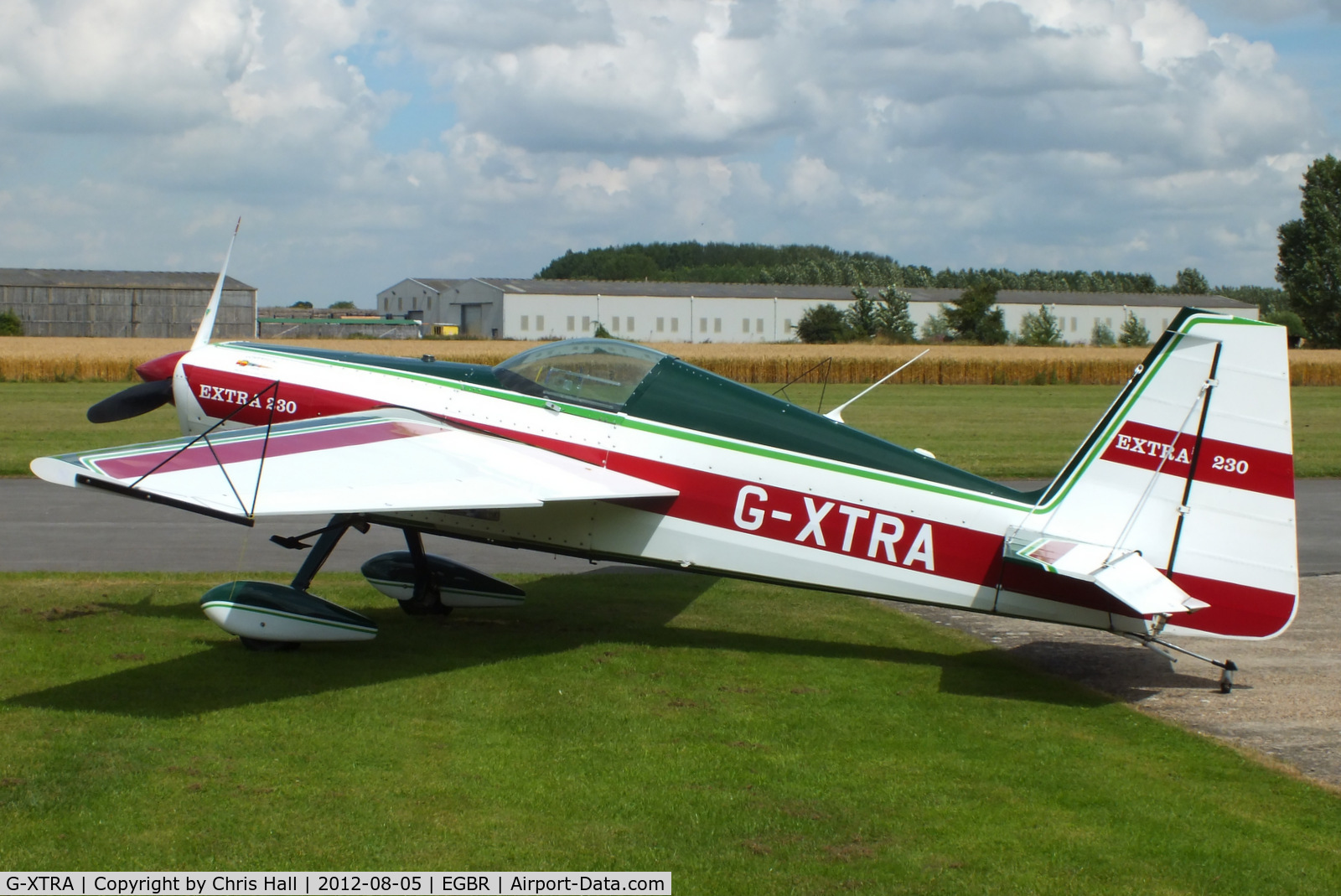 G-XTRA, 1987 Extra EA-230 C/N 12A, The Real Aeroplane Club's Summer Madness Fly-In, Breighton