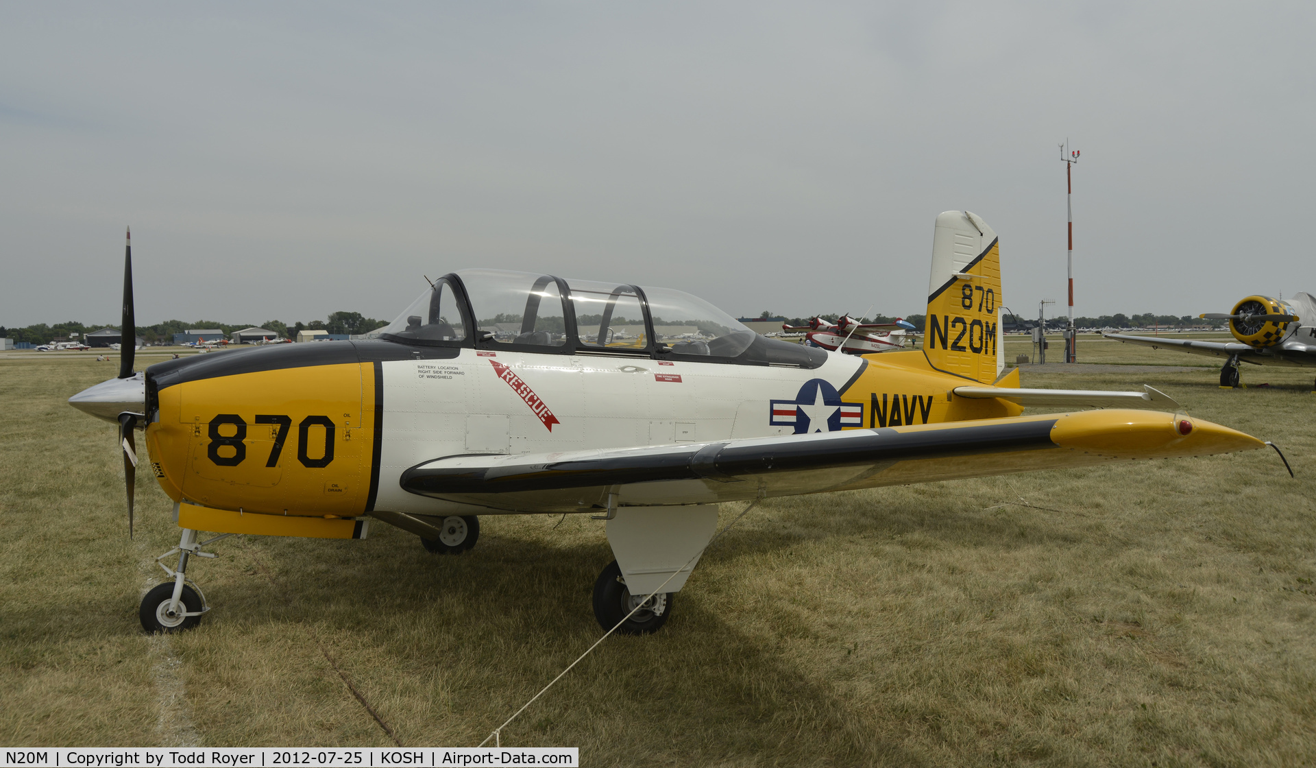 N20M, 1956 Beech-Parks D-45 C/N BG-204, Airventure 2012