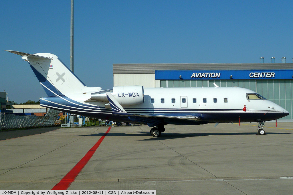 LX-MDA, 2005 Bombardier Challenger 604 (CL-600-2B16) C/N 5616, visitor