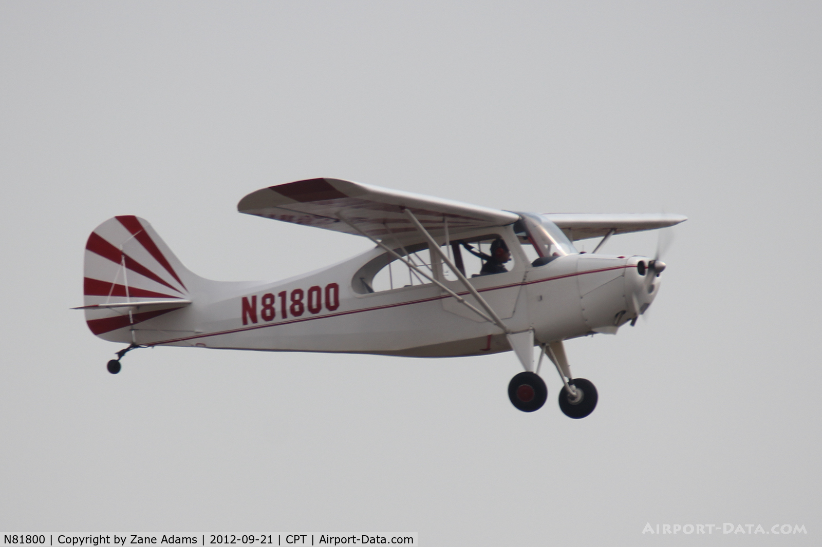 N81800, Aeronca 7AC Champion C/N 7AC423, At Cleburne Municipal