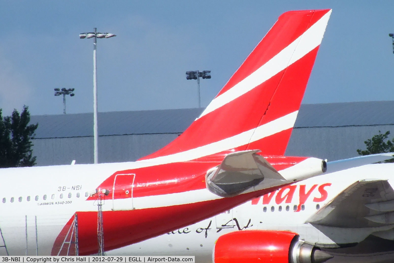 3B-NBI, 2006 Airbus A340-313X C/N 793, Air Mauritius