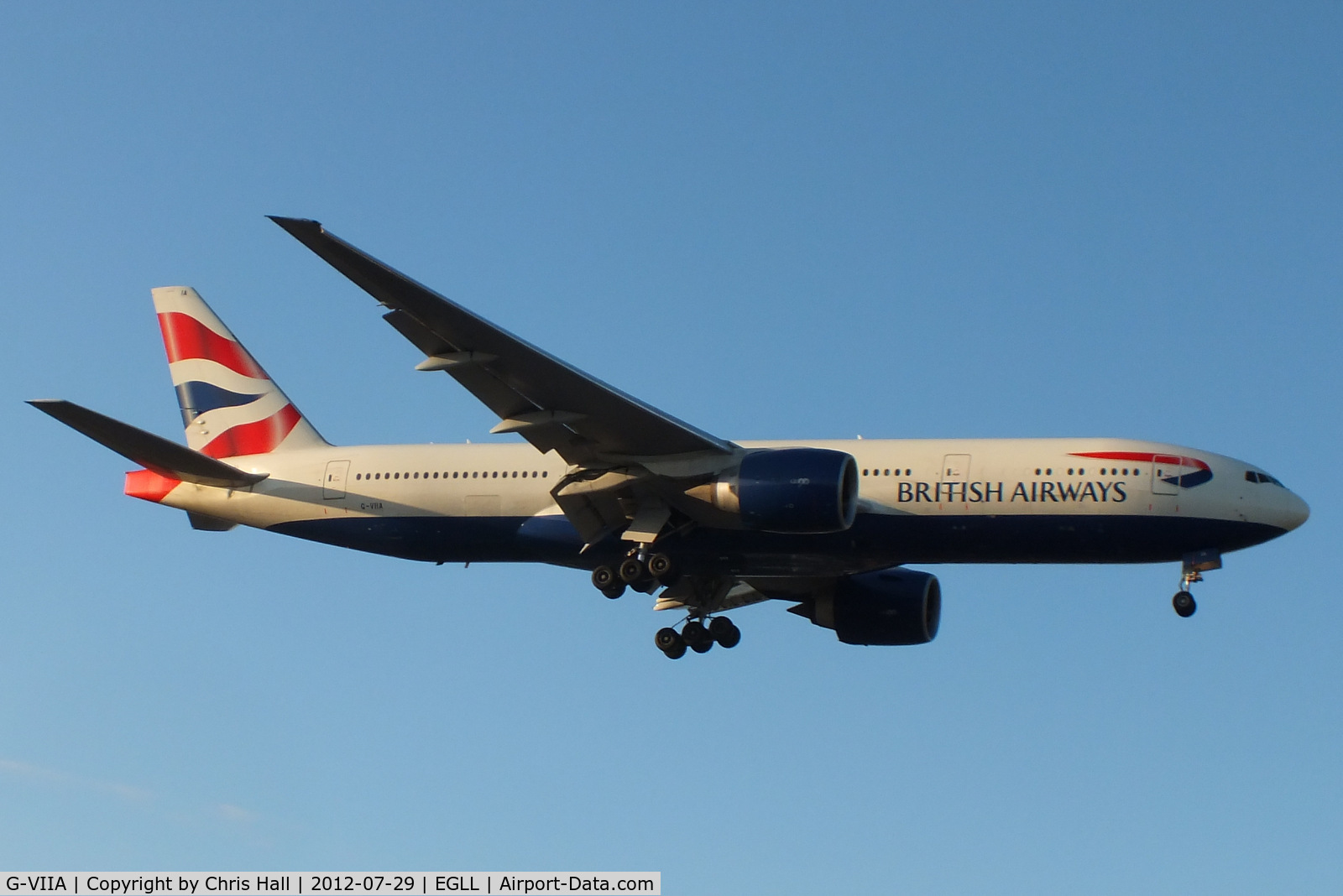 G-VIIA, 1997 Boeing 777-236 C/N 27483, British Airways