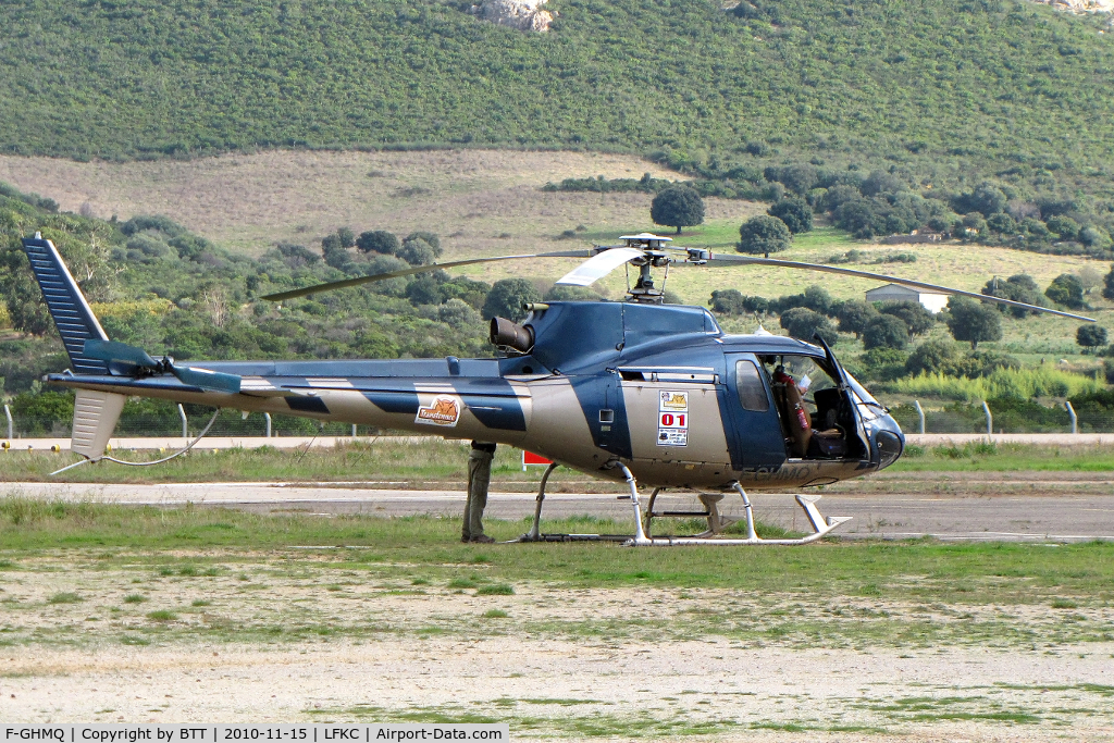 F-GHMQ, Eurocopter AS-350B-2 Ecureuil C/N 2525, Transfennec 2010