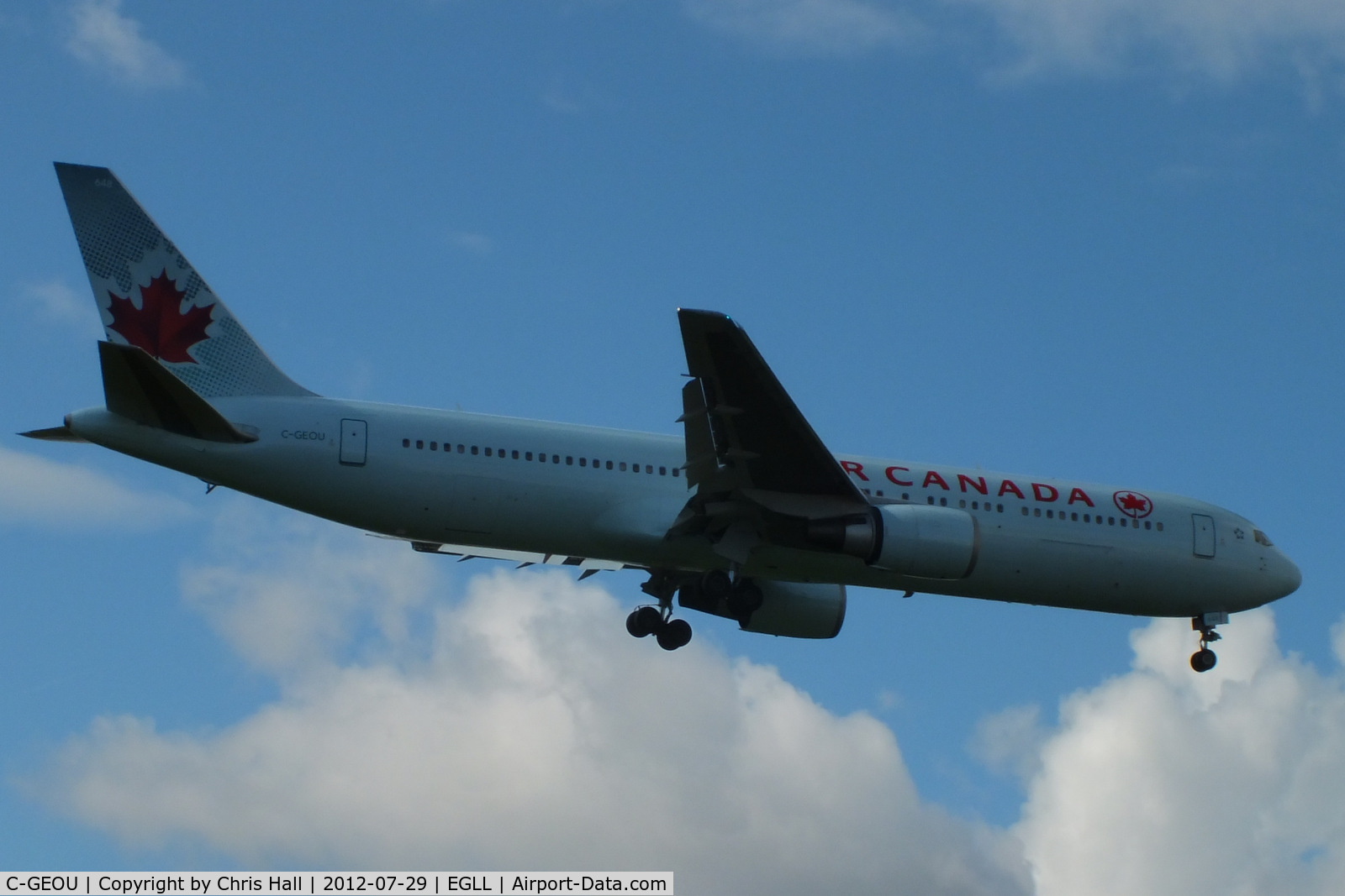 C-GEOU, 1999 Boeing 767-375 C/N 30108, Air Canada