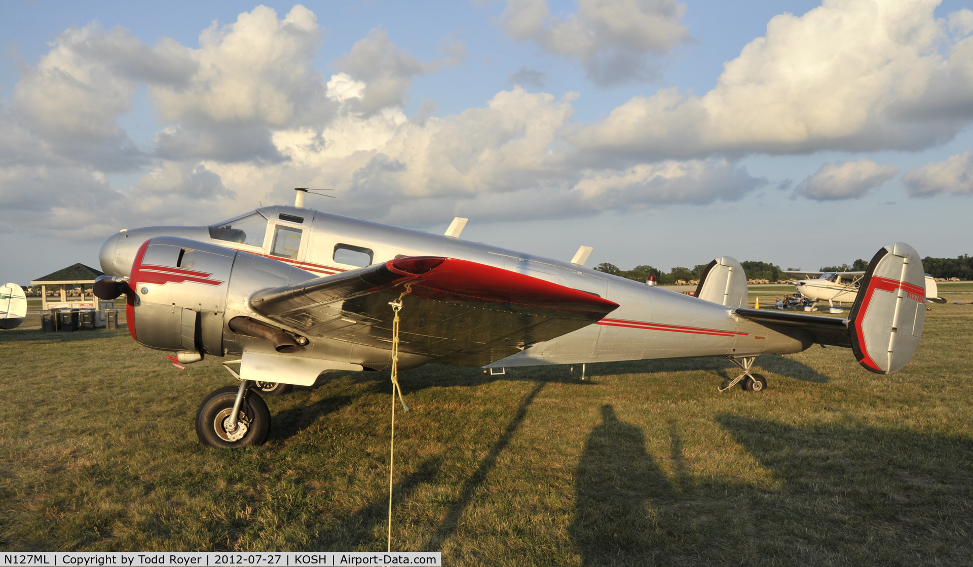 N127ML, 1946 Beech D18S C/N A-212, Airventure 2012