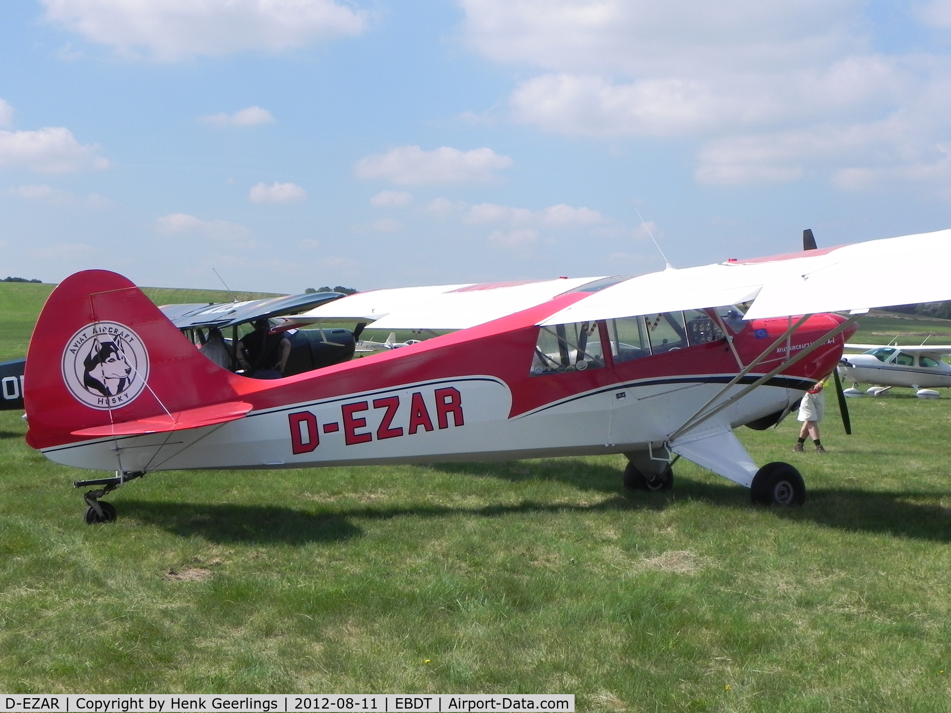 D-EZAR, Christen A-1 Husky C/N 1235, Oldtimer Fly In , Schaffen Diest , Belgium , Aug 2012