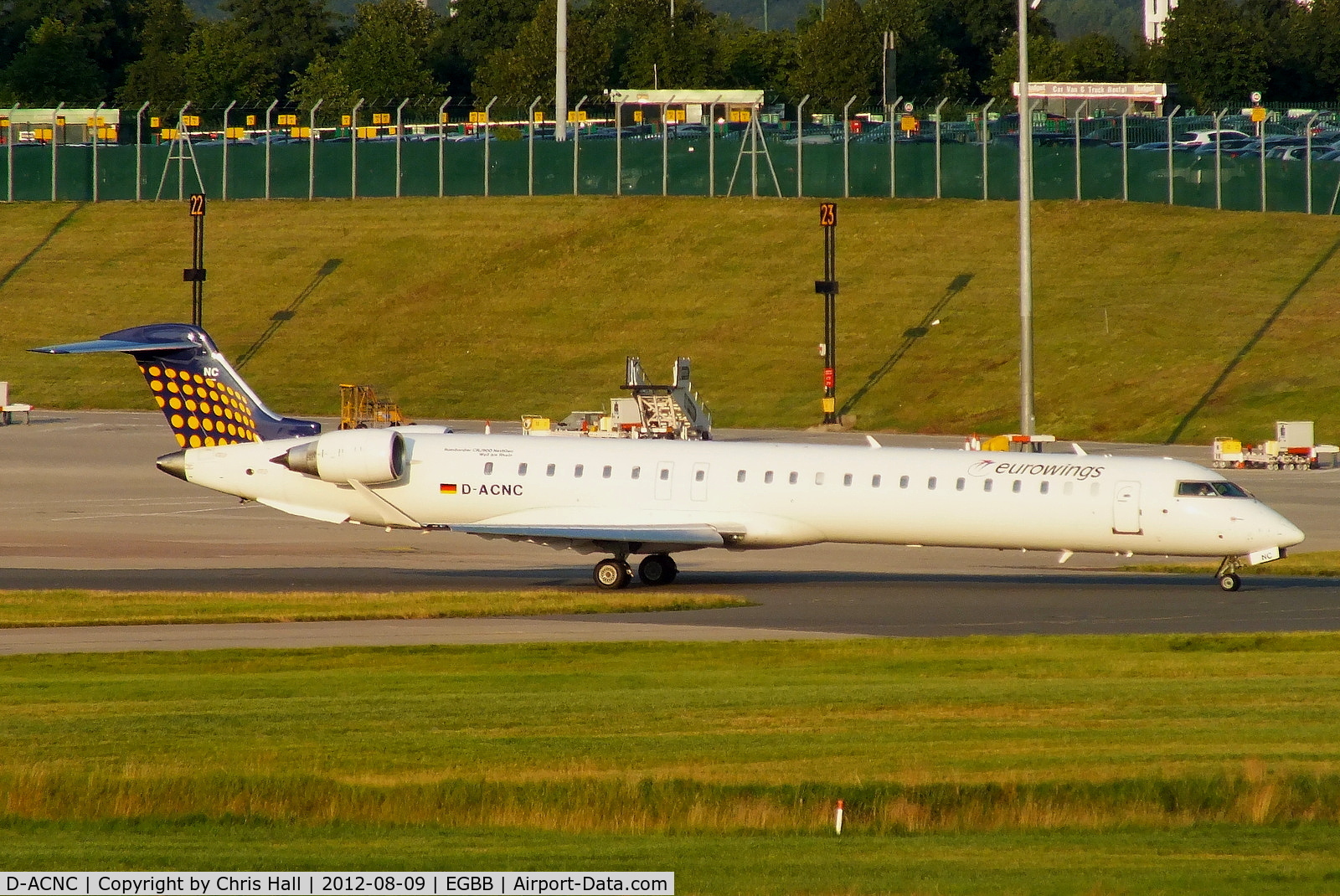 D-ACNC, 2009 Bombardier CRJ-900LR (CL-600-2D24) C/N 15236, Eurowings