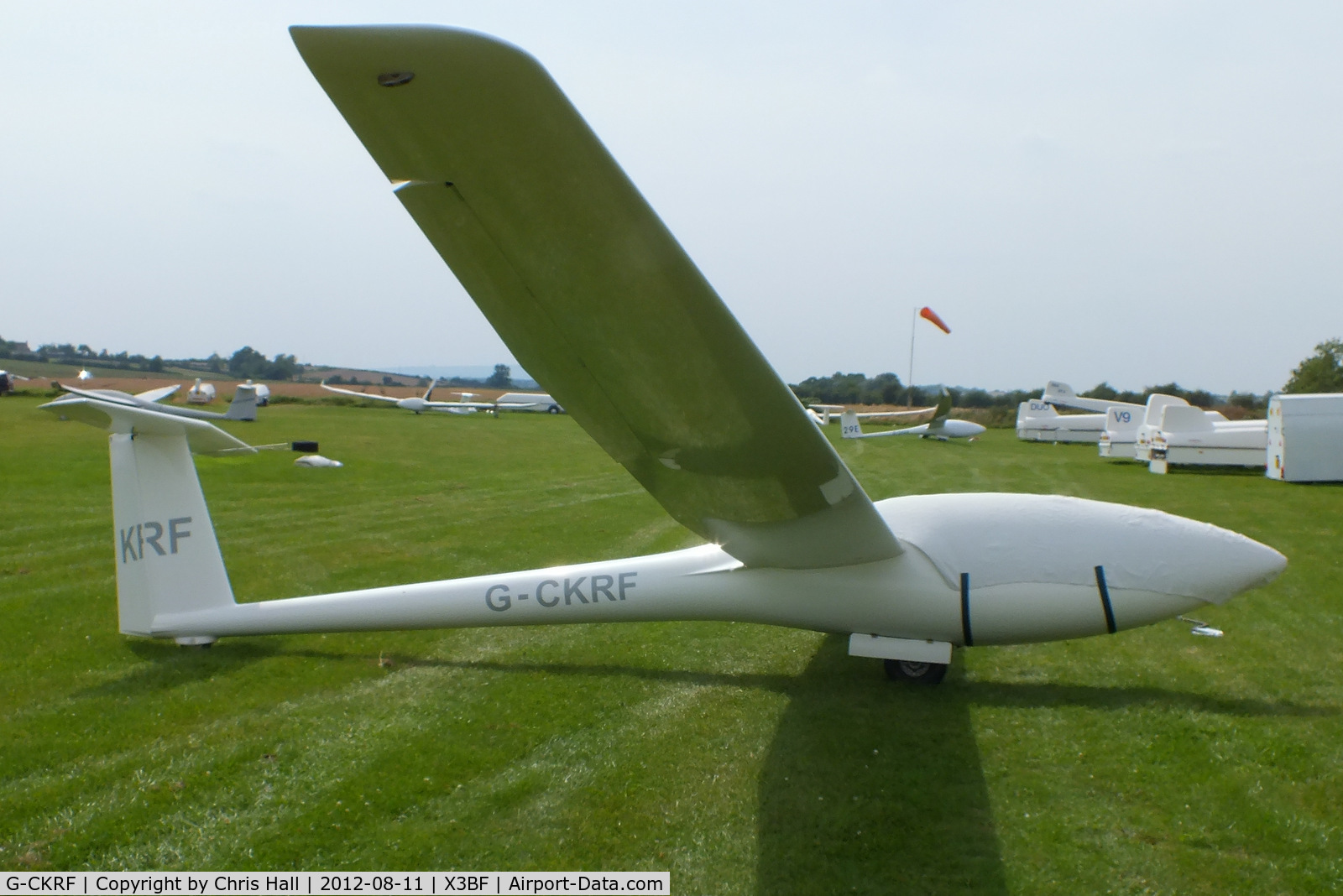 G-CKRF, Elan DG-300 C/N 3E392, at Bidford Airfield