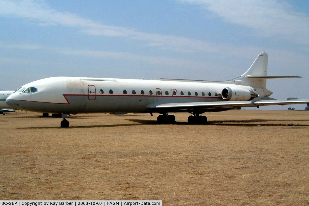 3C-SEP, 1969 Sud Aviation SE-210 Caravelle 11R C/N 251, Sud Aviation SE.210 Caravelle 11R [251] (Gabon Express) Rand~ZS 07/10/2003.