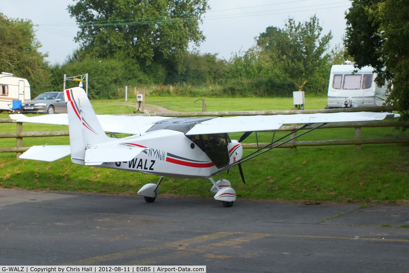 G-WALZ, 2012 Best Off Nynja 912S C/N BMAA/HB/619, at Shobdon Airfield, Herefordshire