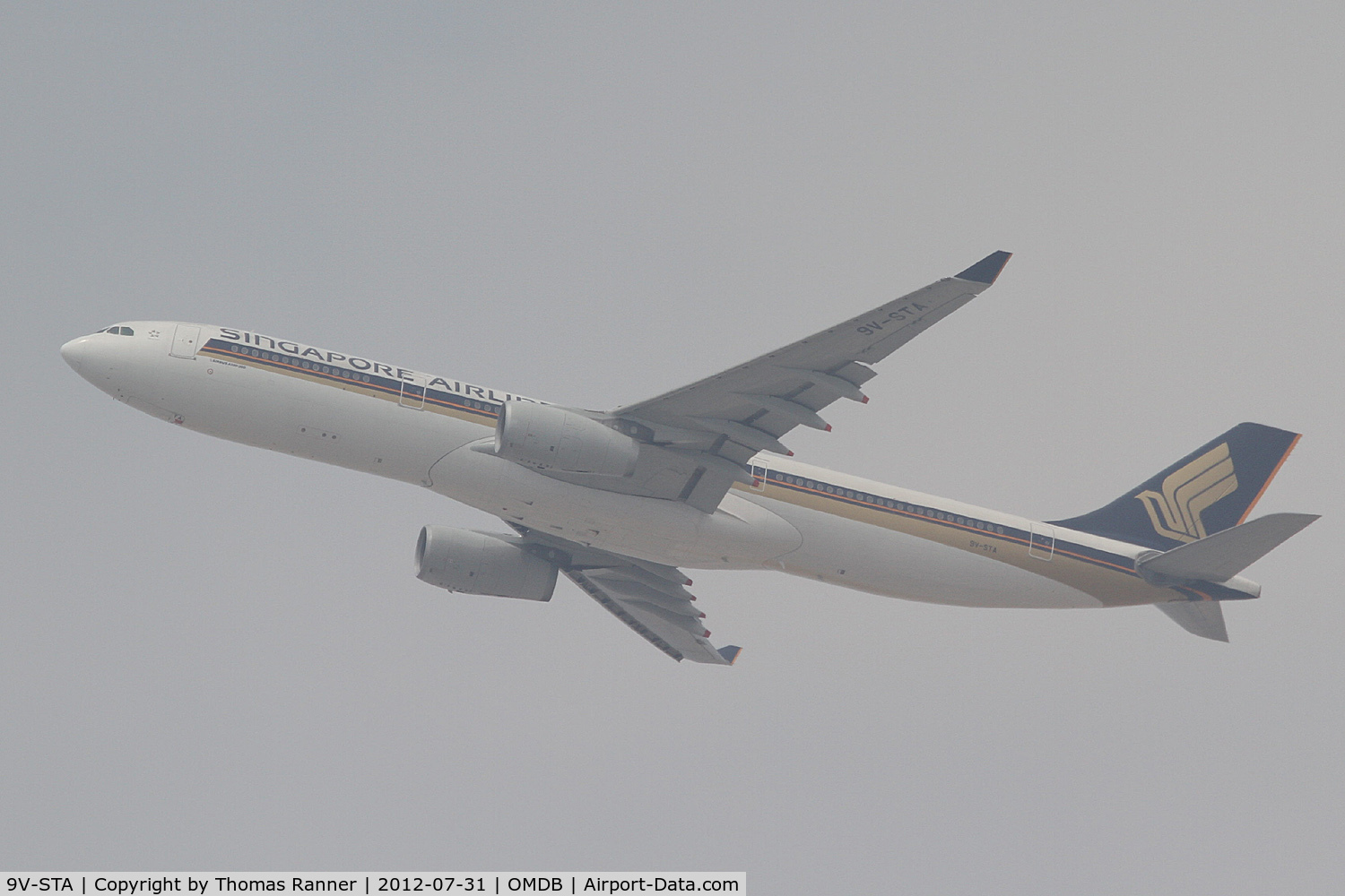 9V-STA, 2008 Airbus A330-343E C/N 978, Singapore Airlines Airbus A330