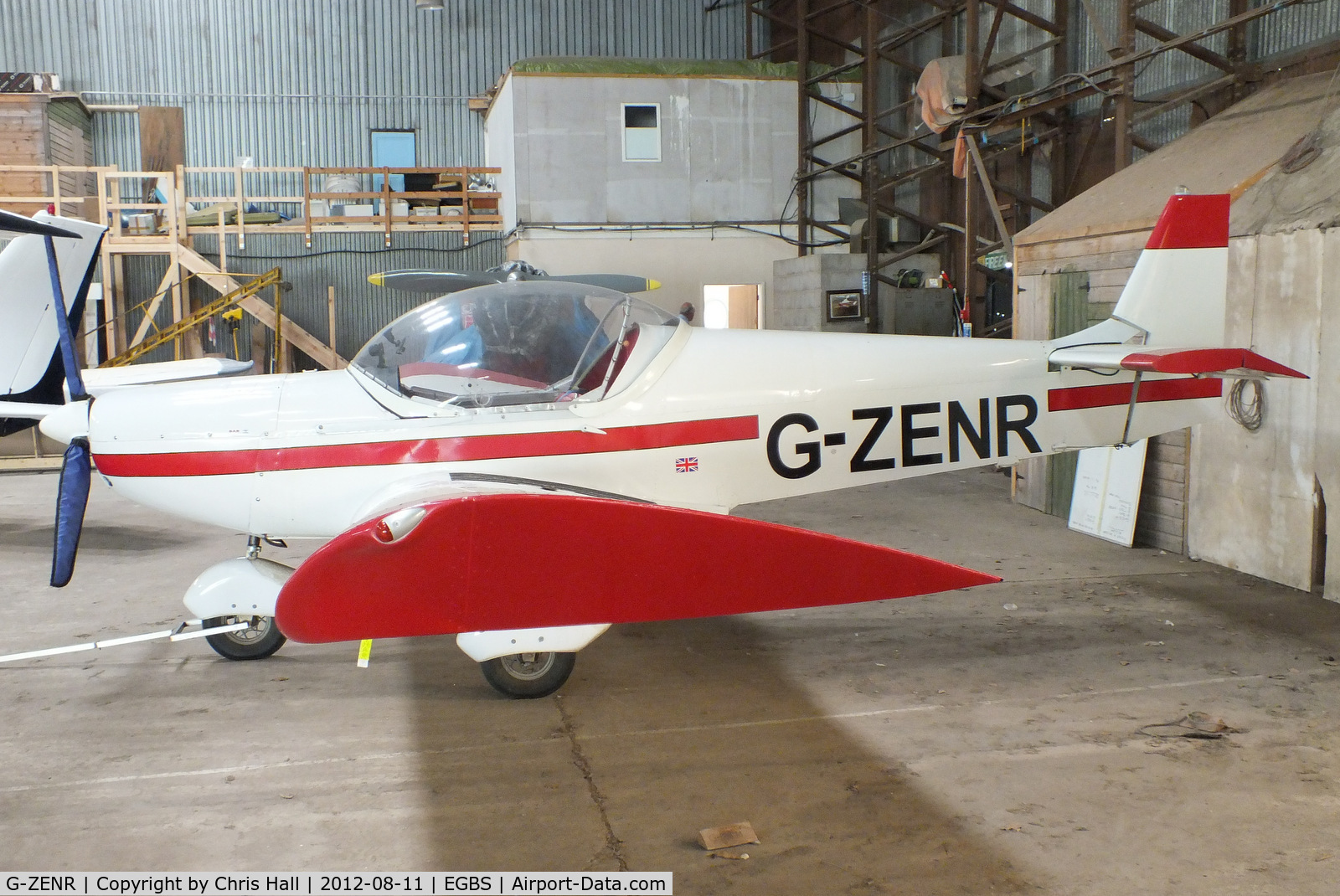 G-ZENR, 1998 Zenair CH-601 HD Zodiac C/N PFA 162-11573, at Shobdon Airfield, Herefordshire