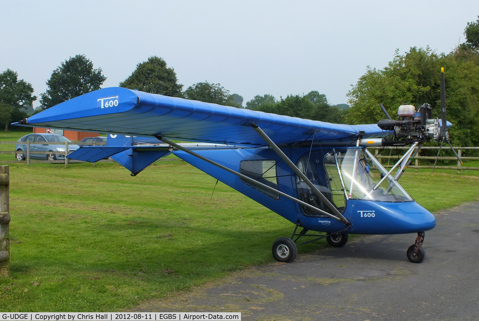 G-UDGE, 1999 Thruster T600N C/N 9099-T600N-037, at Shobdon Airfield, Herefordshire