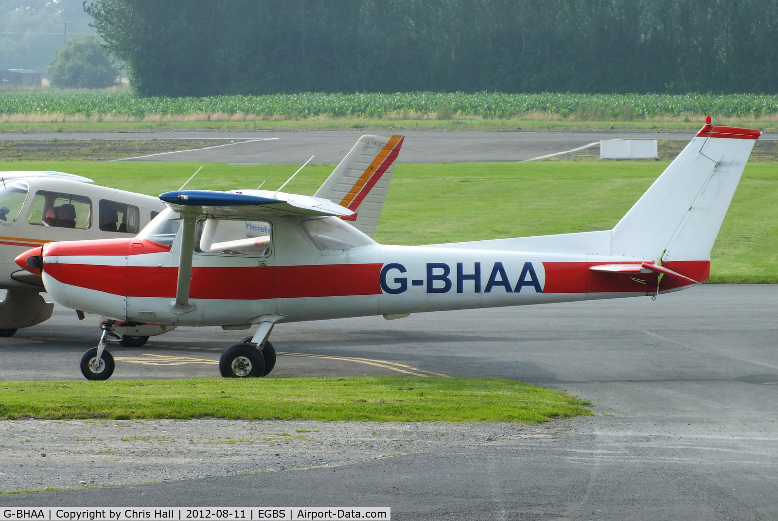 G-BHAA, 1978 Cessna 152 C/N 15281330, at Shobdon Airfield, Herefordshire