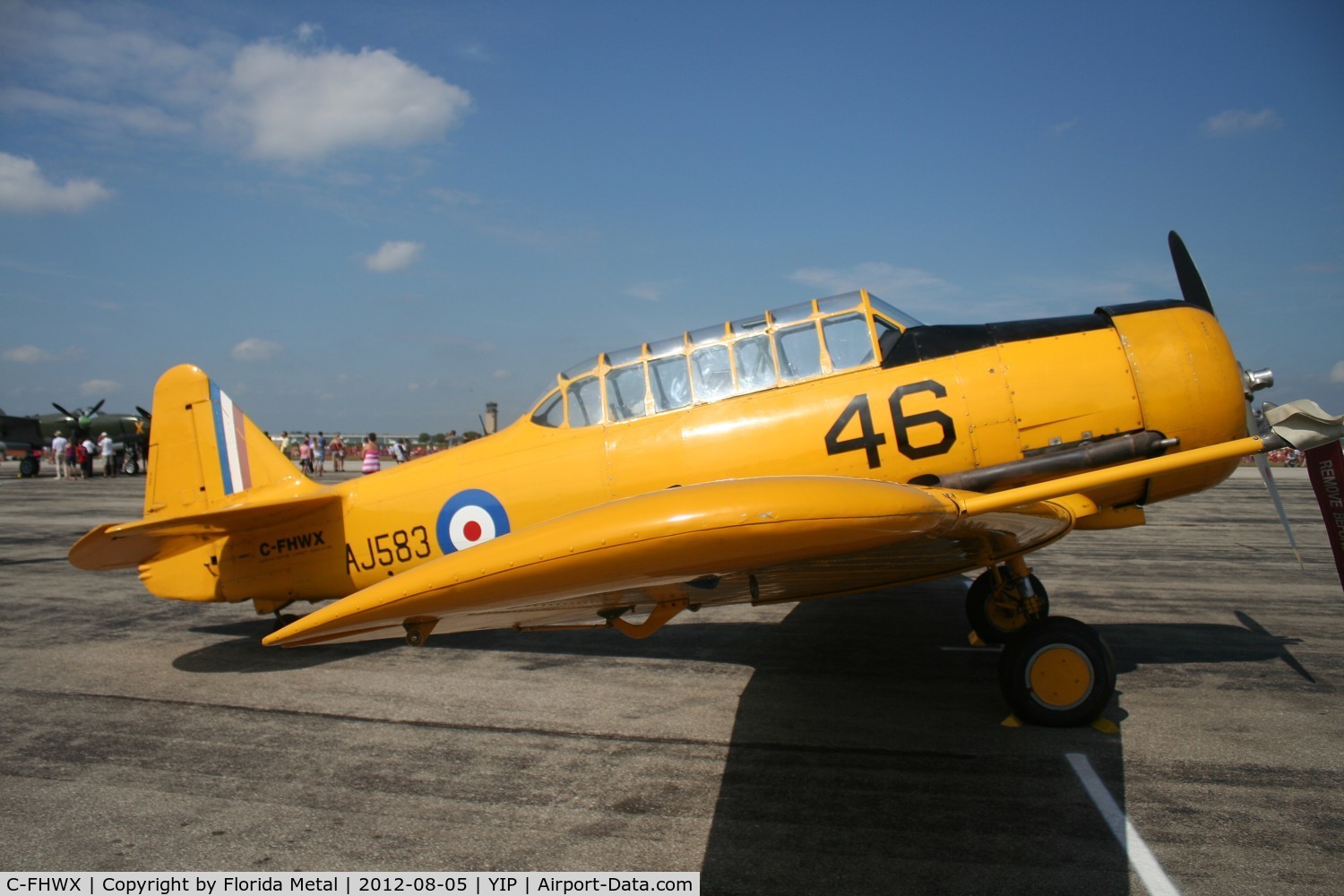 C-FHWX, 1941 Noorduyn AT-16 Harvard II C/N 76-3553, Harvard