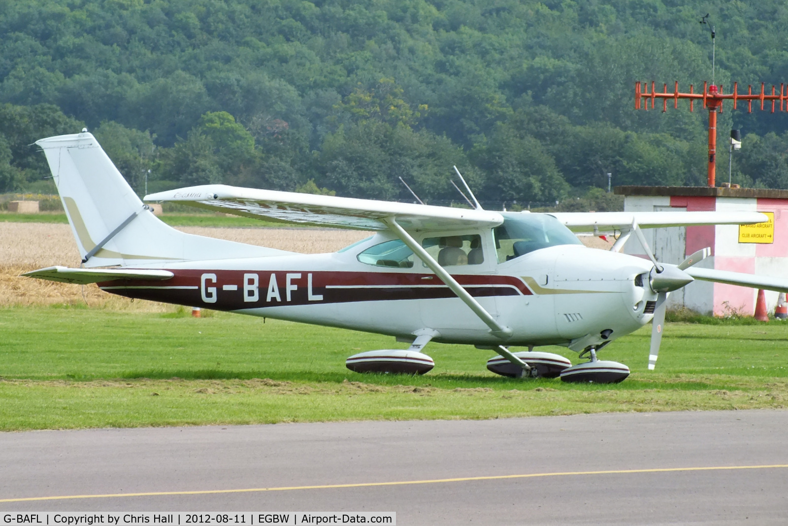 G-BAFL, 1973 Cessna 182P Skylane C/N 182-61469, at Wellesbourne Mountford