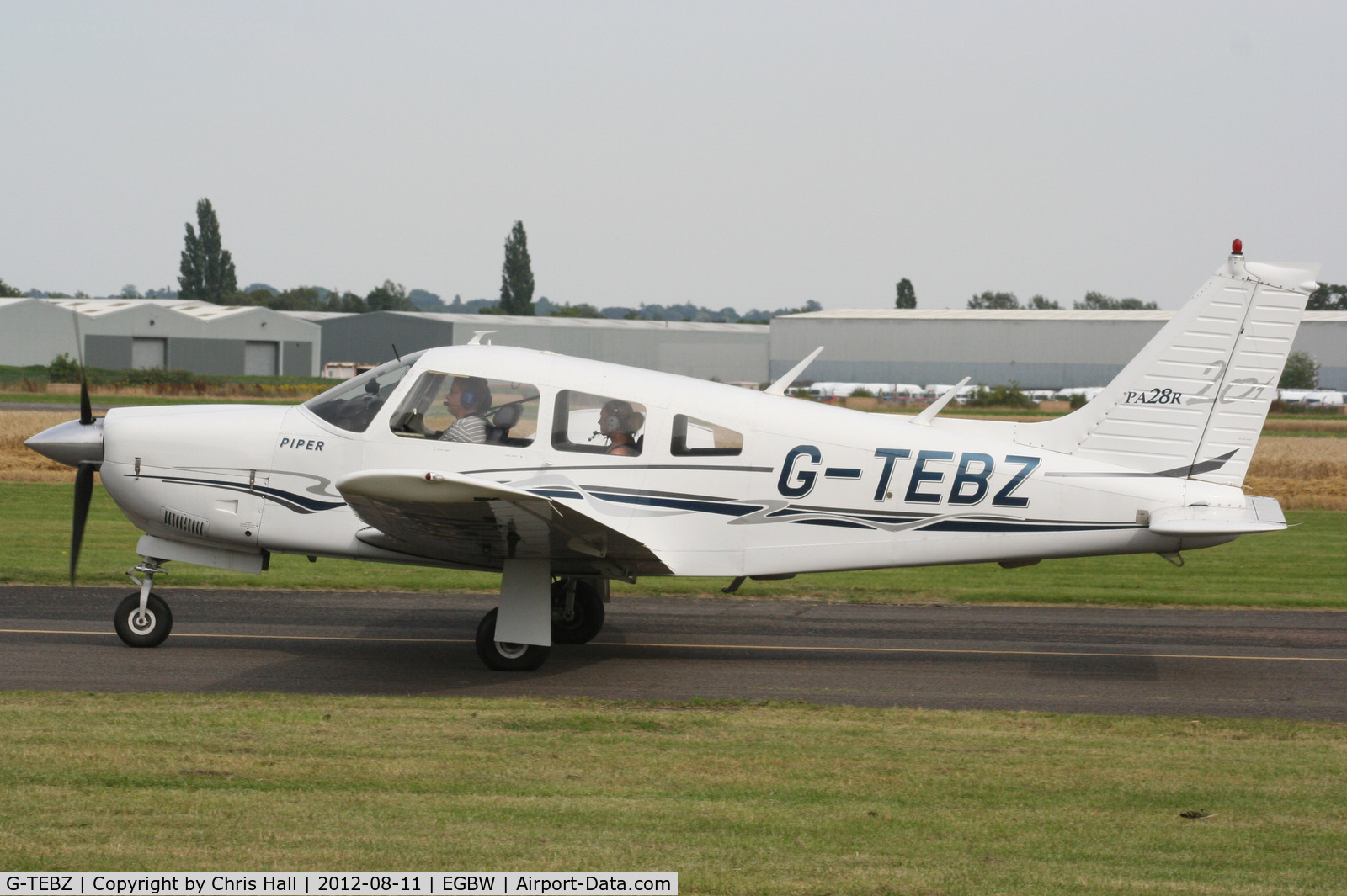 G-TEBZ, 1977 Piper PA-28R-201 Cherokee Arrow III C/N 28R-7737050, Bowen-Air Ltd