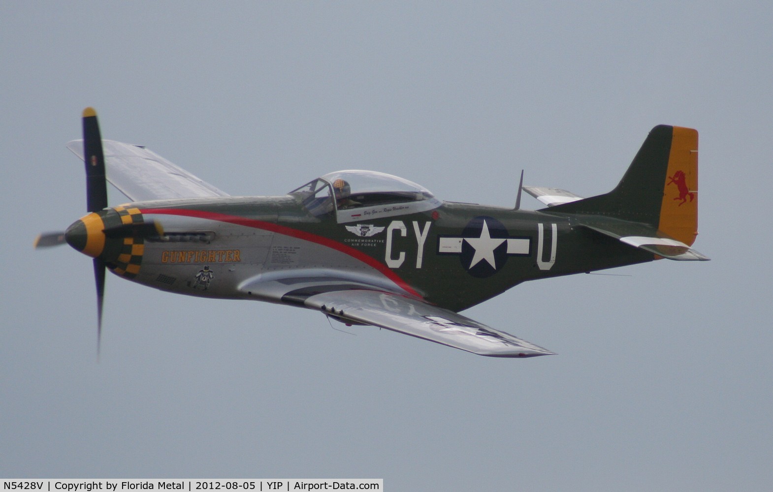 N5428V, 1944 North American P-51D Mustang C/N 122-39723, Gunfighter