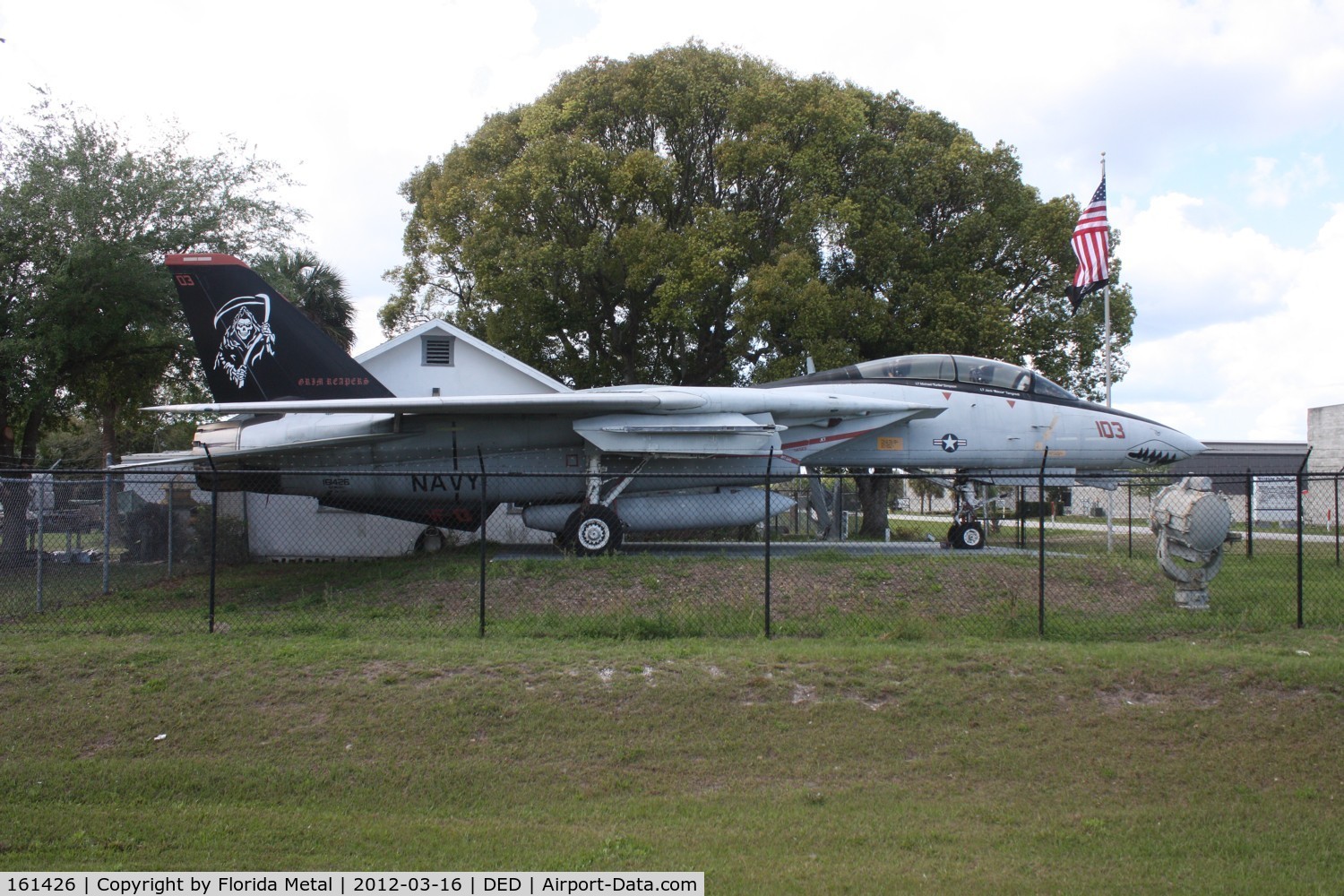 161426, Grumman F-14B Tomcat C/N 436, F-14B at Deland museum