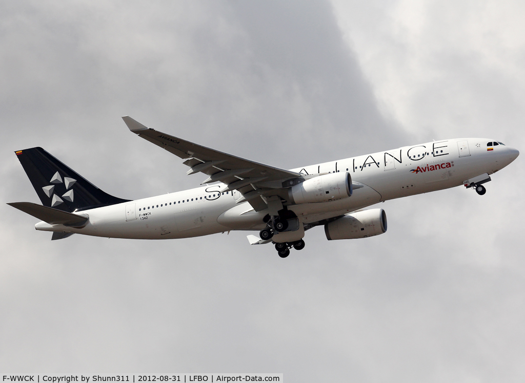 F-WWCK, 2012 Airbus A330-243 C/N 1342, C/n 1342 - To be N342AV - Star Alliance c/s
