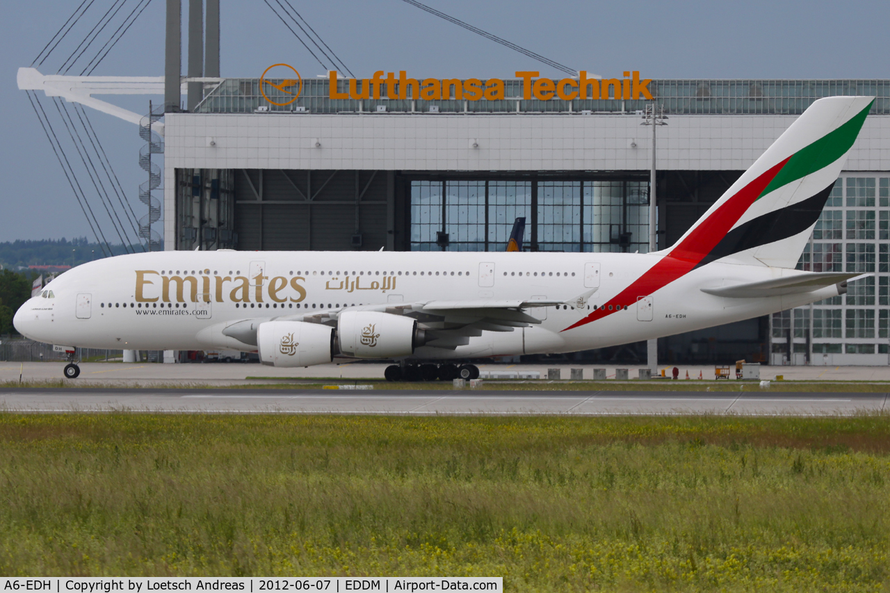 A6-EDH, 2009 Airbus A380-861 C/N 025, UAE50