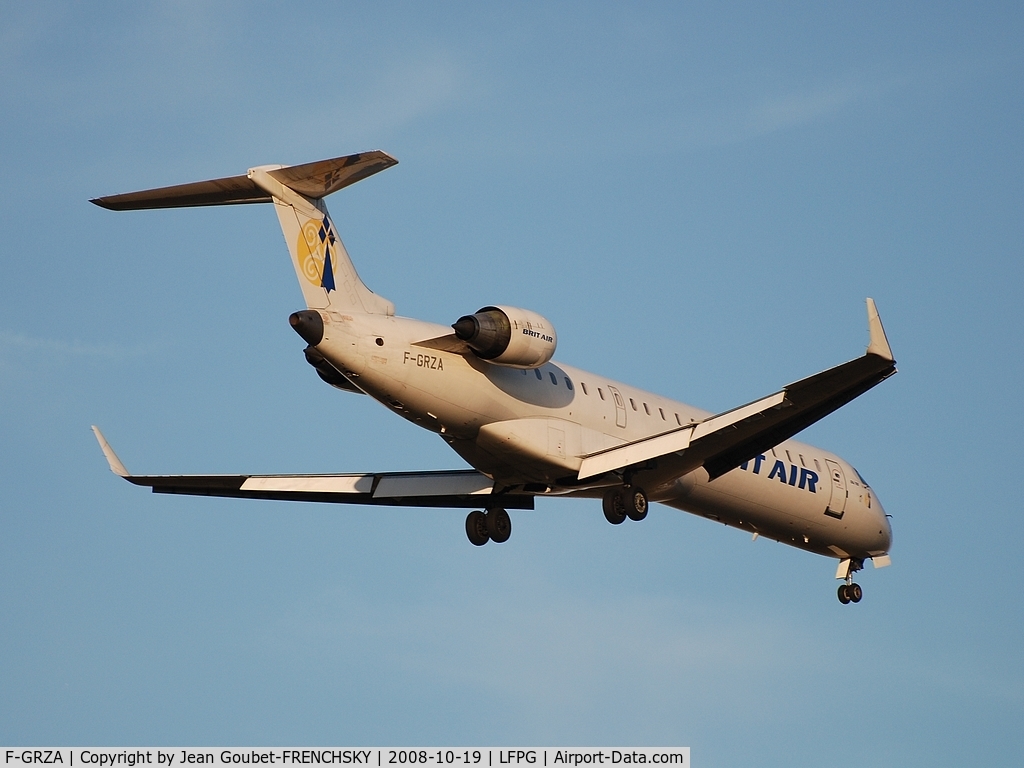 F-GRZA, 2000 Canadair CRJ-702 (CL-600-2C10) Regional Jet C/N 10006, BZH [DB] Brit' Air
