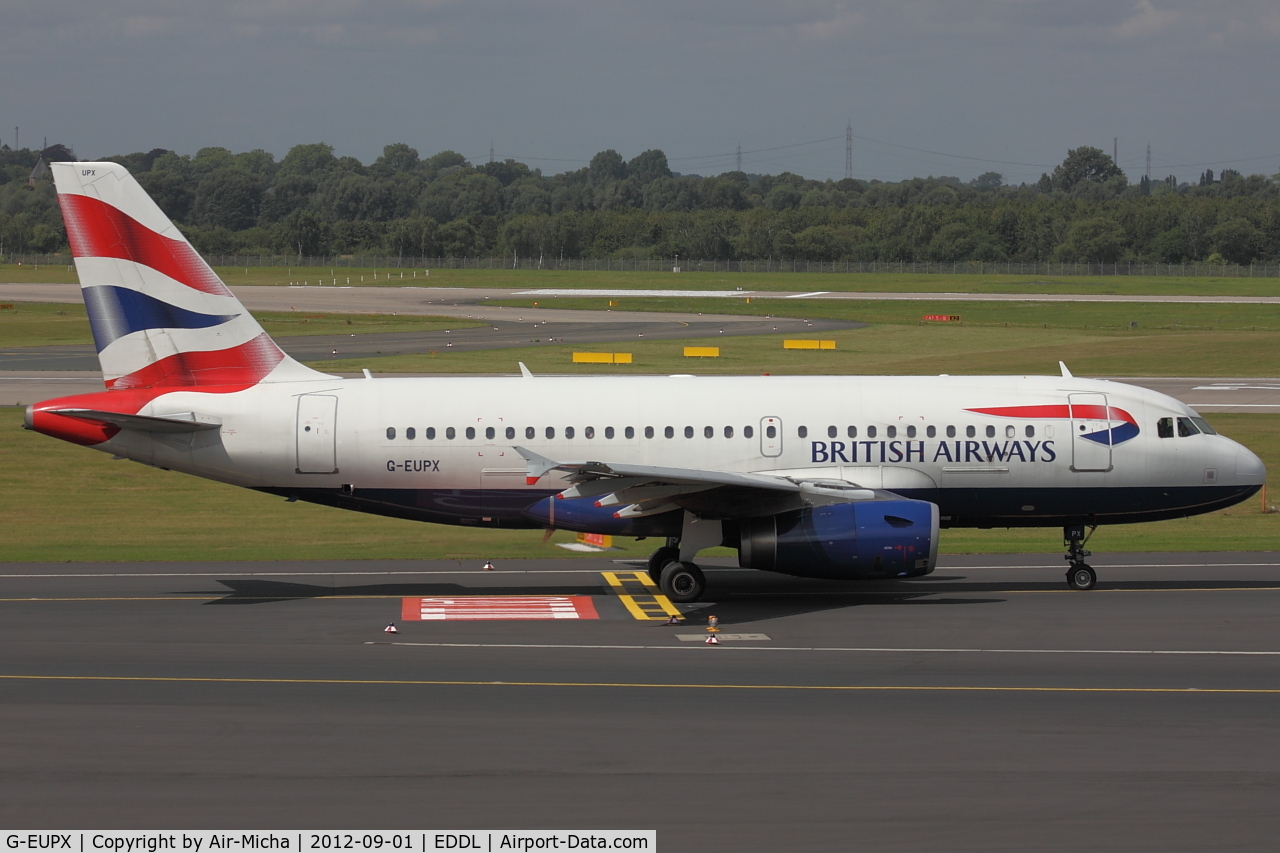 G-EUPX, 2001 Airbus A319-131 C/N 1445, British Airways, Airbus A319-131, CN: 1445