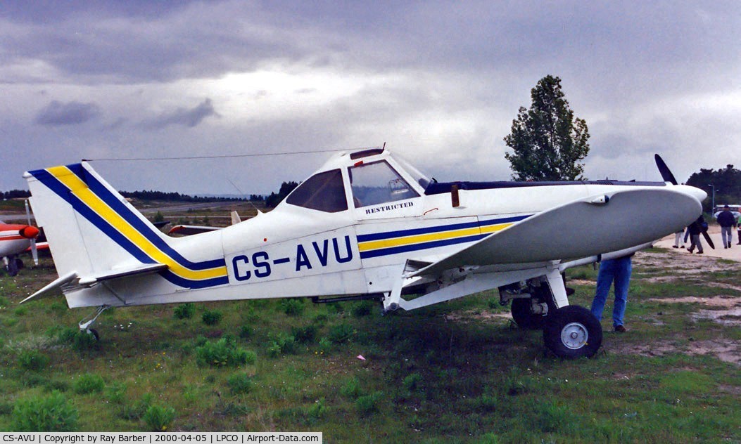 CS-AVU, Piper PA-36-300 Pawnee Brave C/N 36-8160009, Piper PA-36-300 Brave [36-8160009] Coimbra~CS 05/04/2000