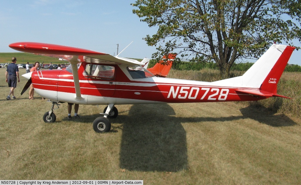 N50728, 1968 Cessna 150J C/N 15069512, 2012 Gerry Beck Memorial Fly-in