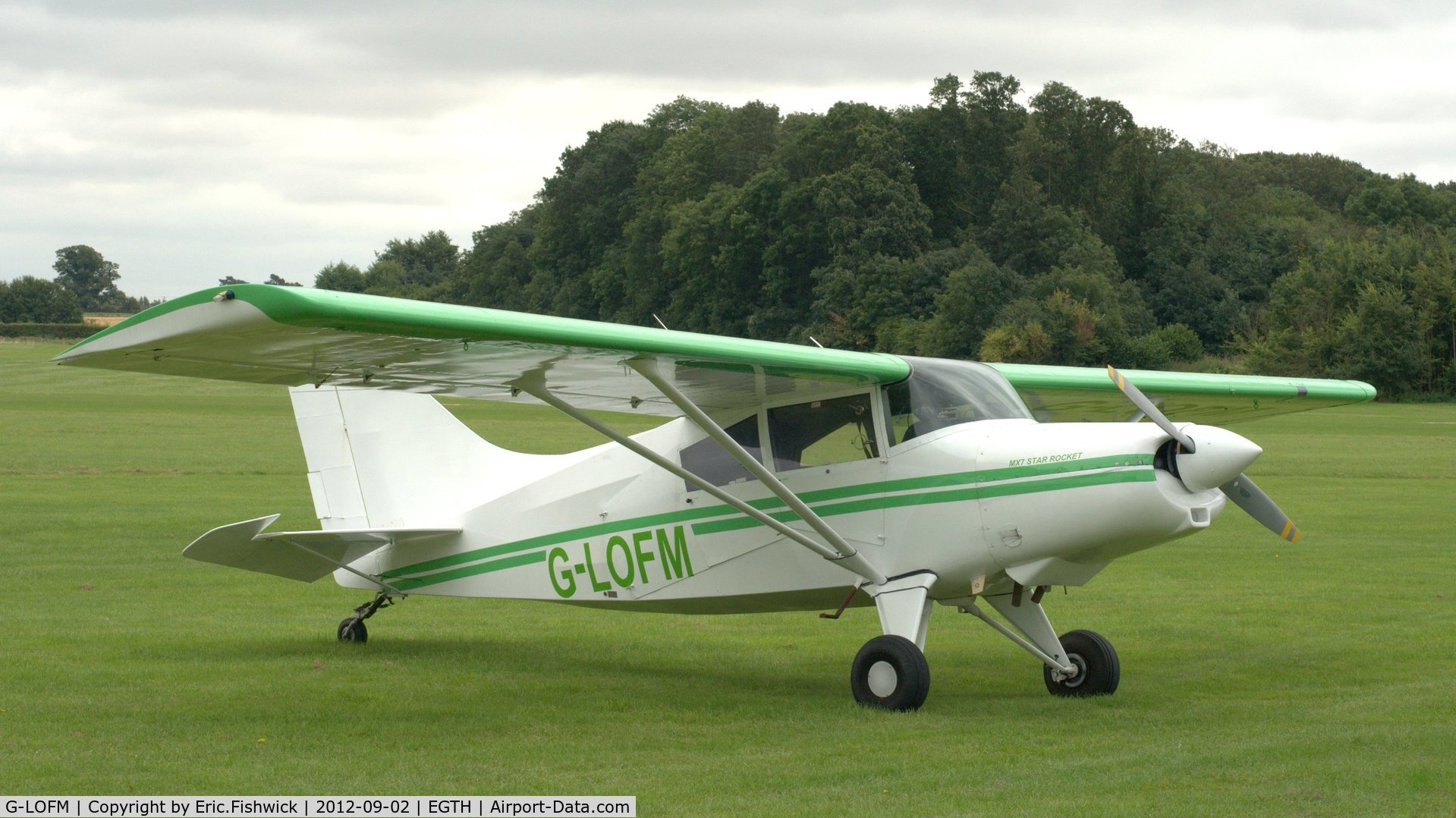 G-LOFM, 1995 Maule MX-7-180A Sportplane C/N 20027C, 3. G-LOFM at Shuttleworth Pagent Air Display, Sept. 2012.