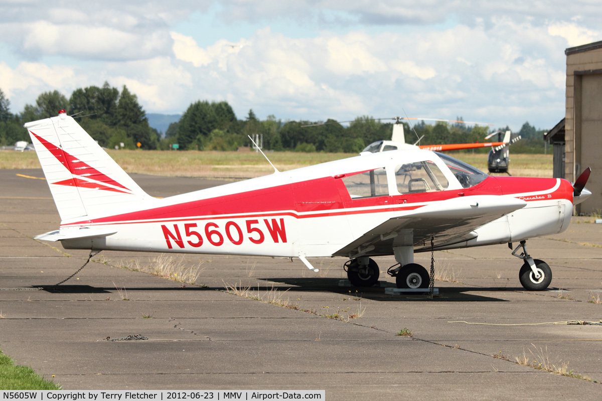 N5605W, Piper PA-28-160 Cherokee C/N 28742, Piper PA-28-160, c/n: 28742
